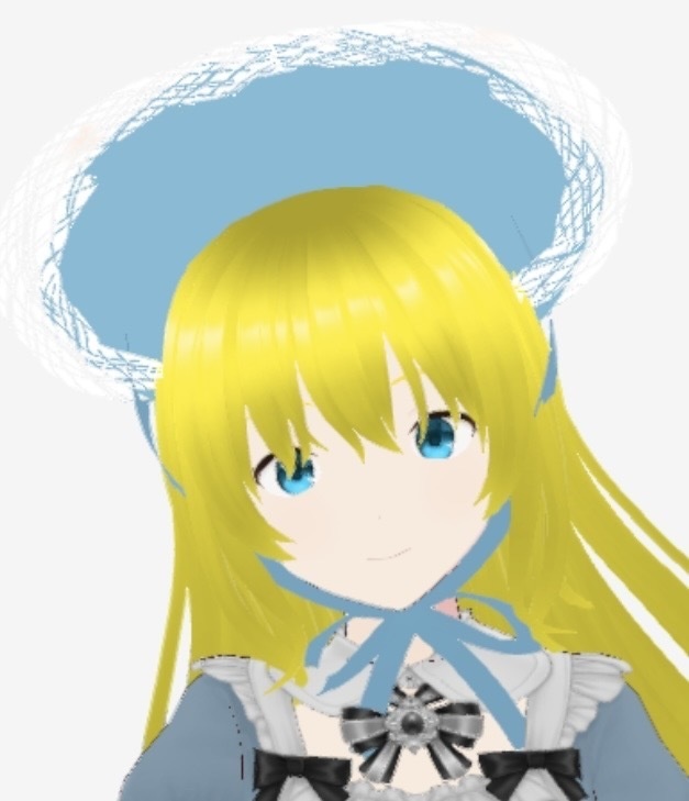 つけ髪ボンネット三色(帽子のみです)