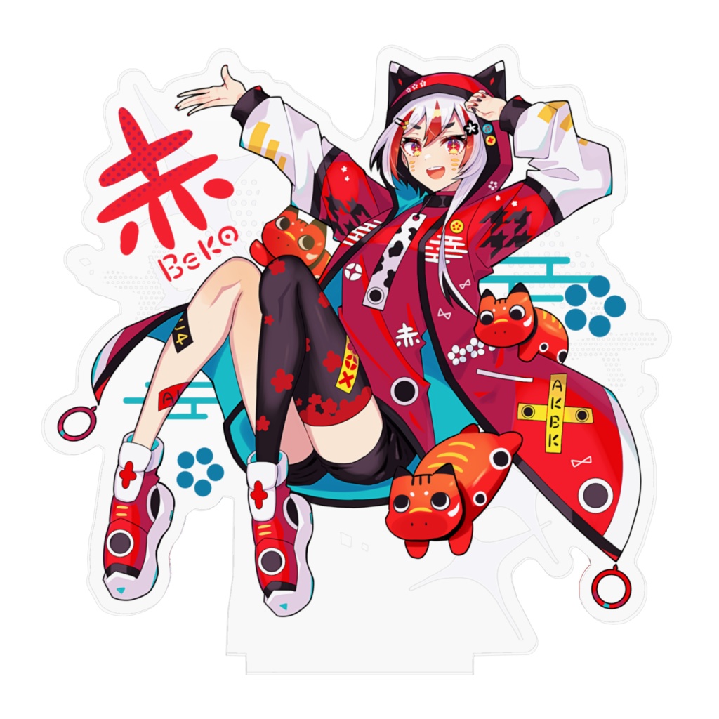 赤べこちゃんアクリルフィギュア