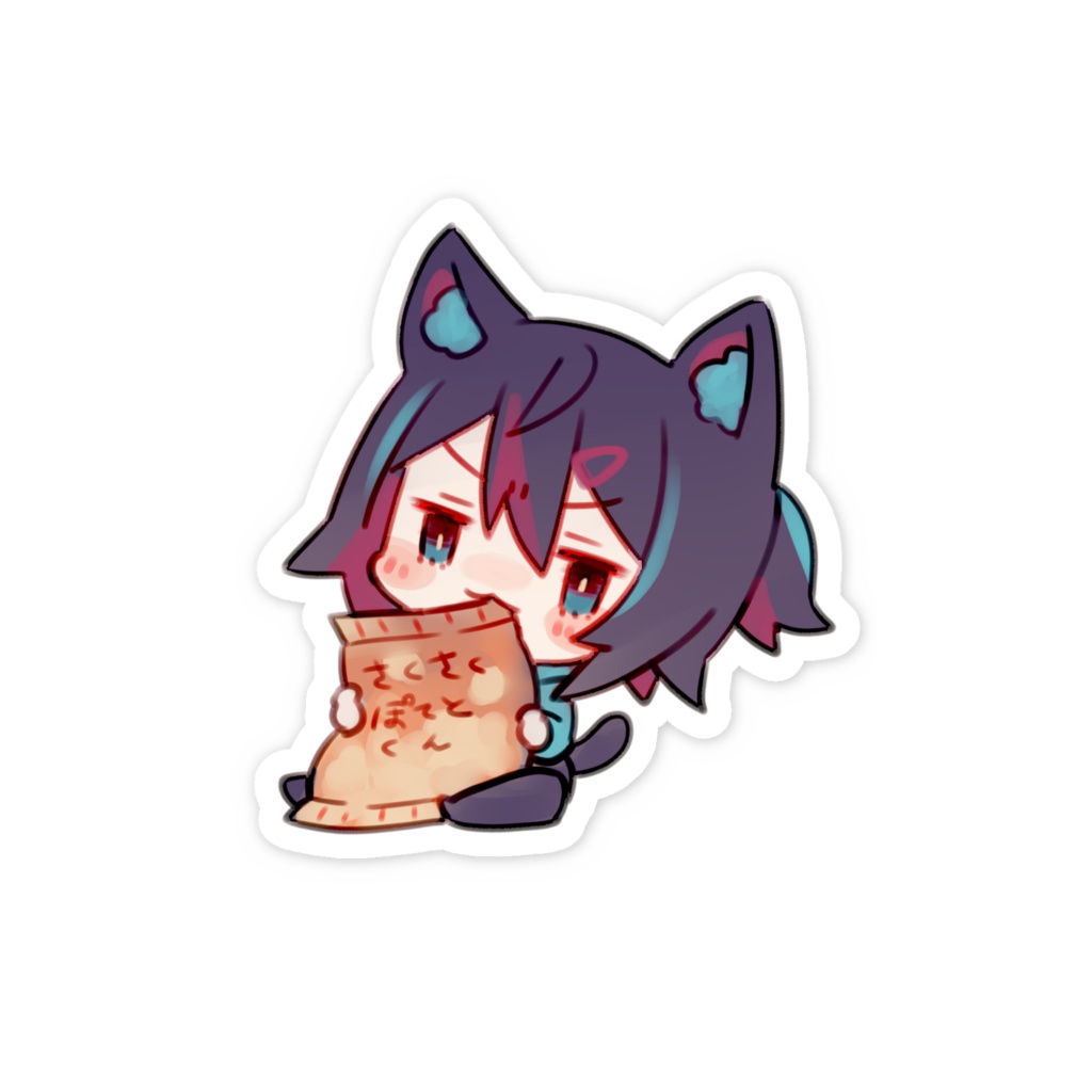 スミカちゃん(ぽてと)スマホステッカー