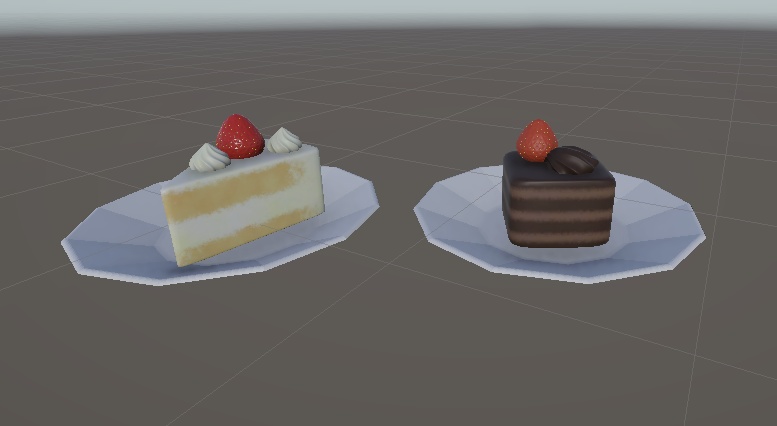 <無料> 3D ケーキ2種