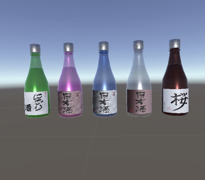 <3D>日本酒5本セット