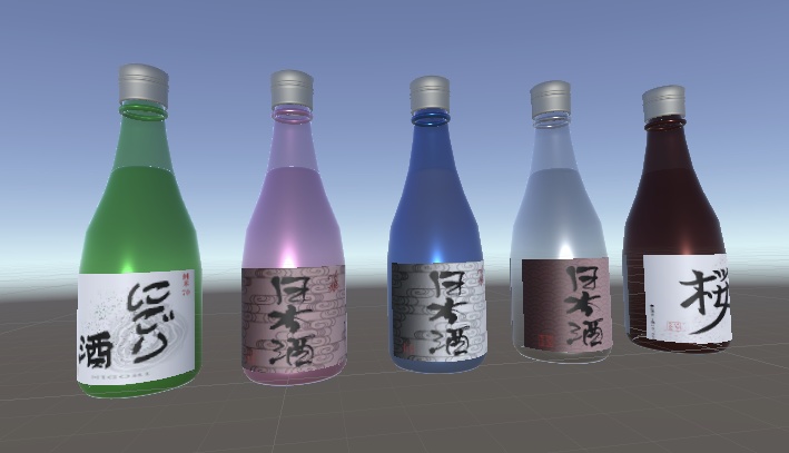 <3D>日本酒5本セット