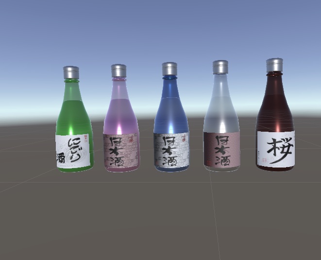 <３D＞日本酒５本セット
