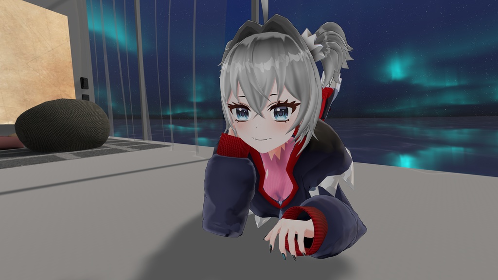 オリジナル3Dモデル『Sia』シア VRChat&VRMモデル