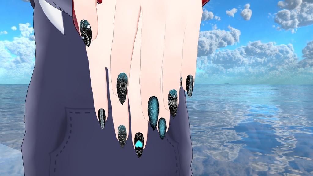 《無料》Siaネイル 4types 15color MA導入済ネイルチップ =Sianail=