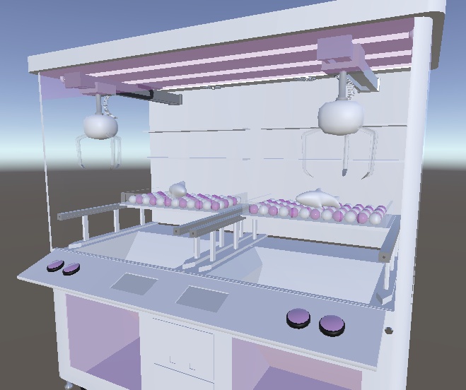 <3D>クレーンゲーム2種
