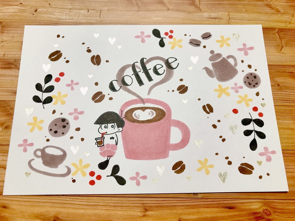 アナログ原画(おやつシリーズ)