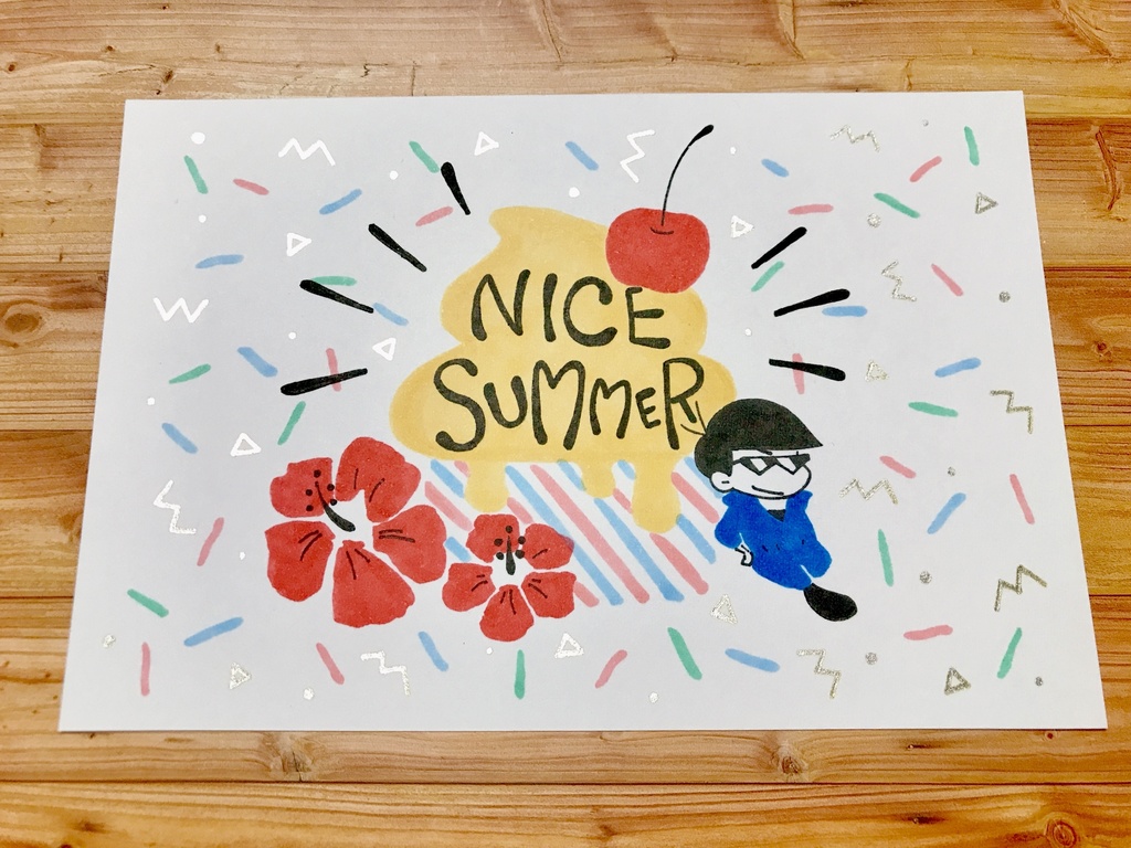 アナログ原画(おやつシリーズ)