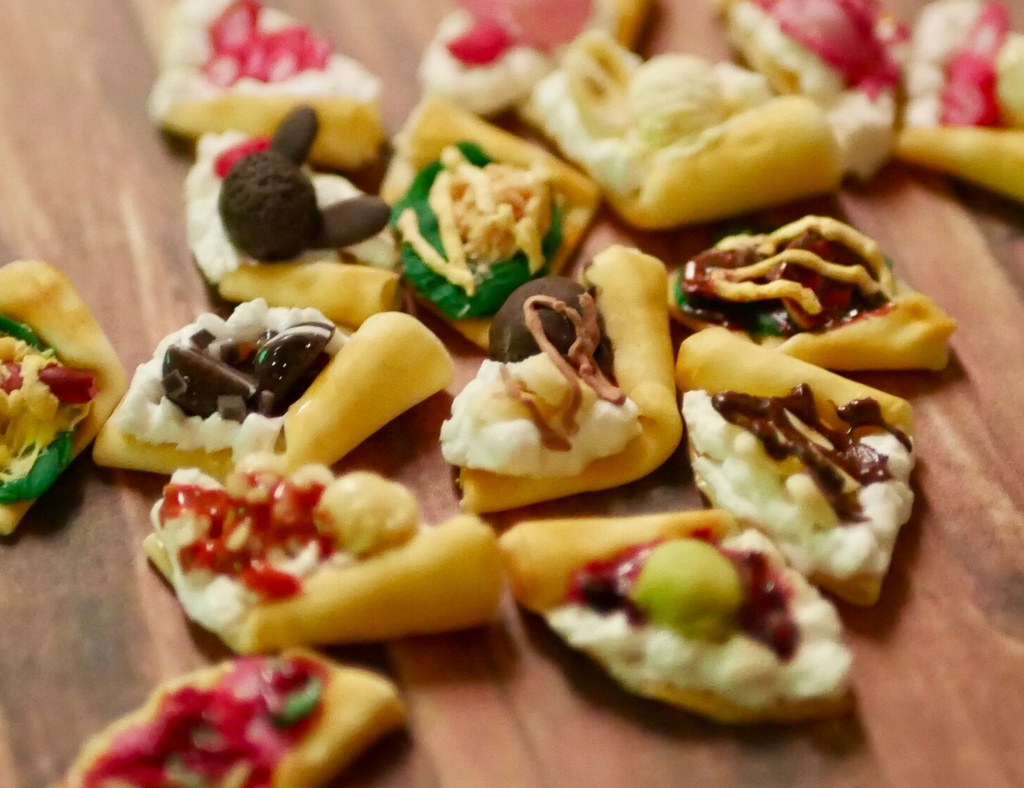 全15種類ミニチュアフードクレープ