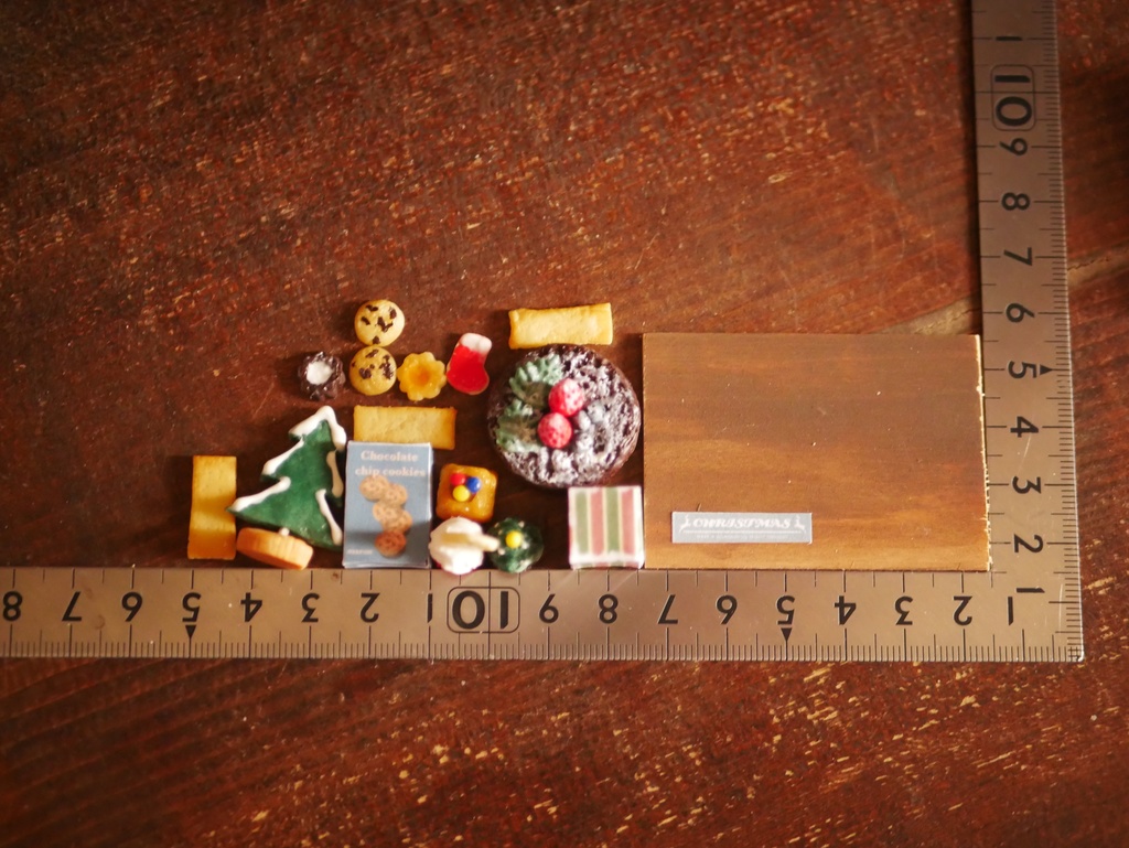 ミニチュアクリスマススイーツ