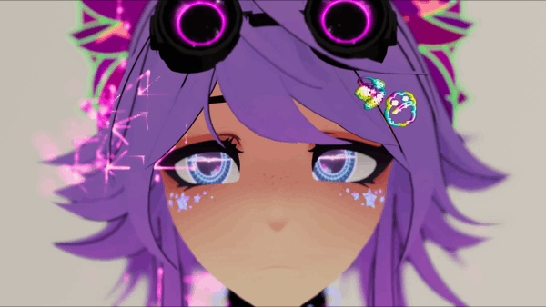 オーディオウェーブ アイ シェーダー Audiowave Eye Shader (VRChat)