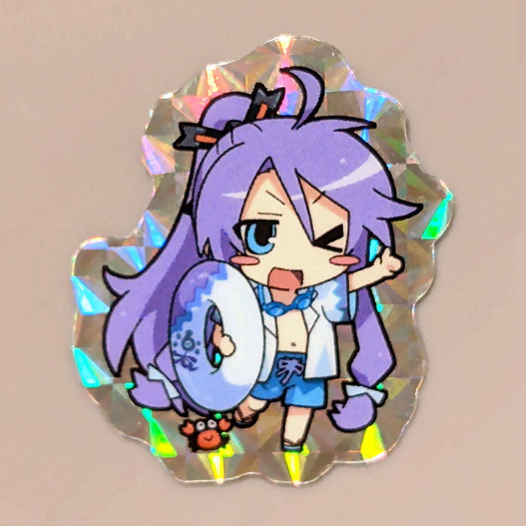 がくぽの夏休みフレークシールセット