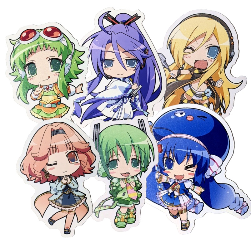 インタネ家ダイカットシールセット