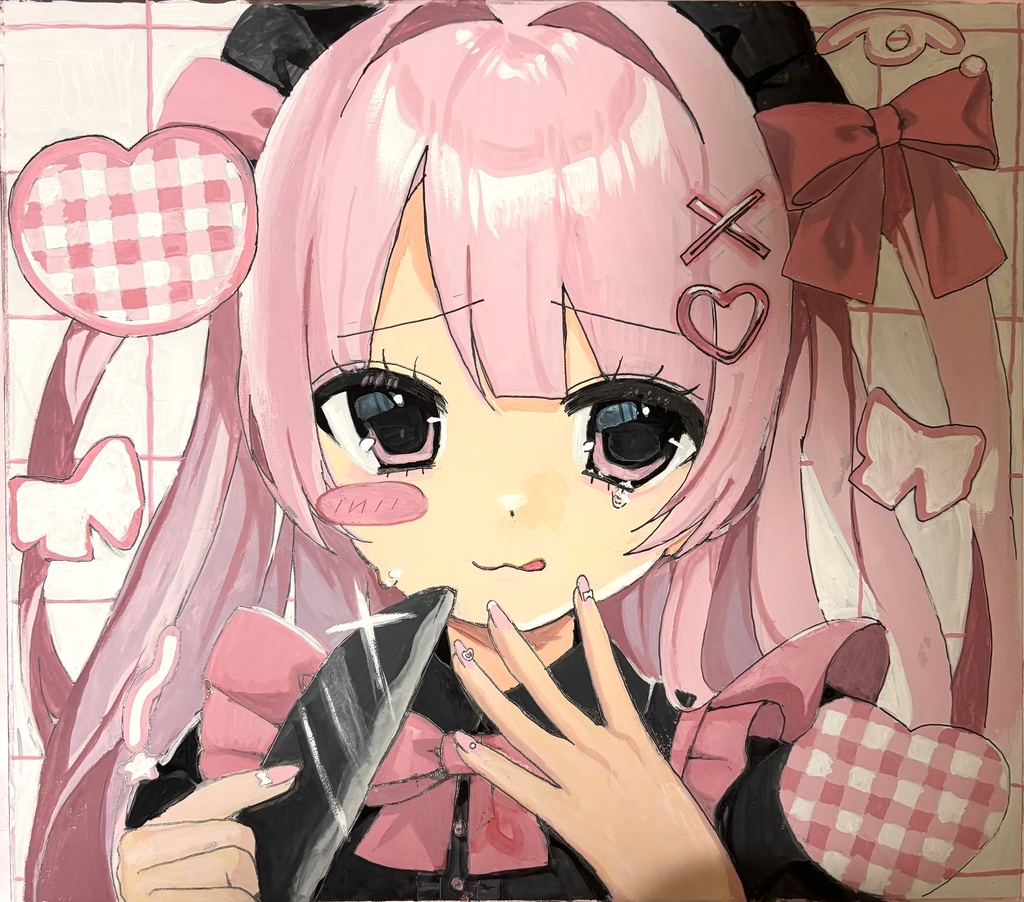 色紙 メンヘラメイド