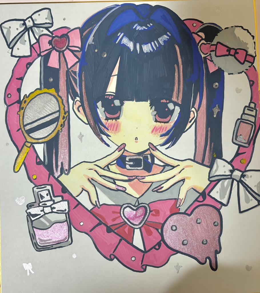 原画 キラキラおめかし