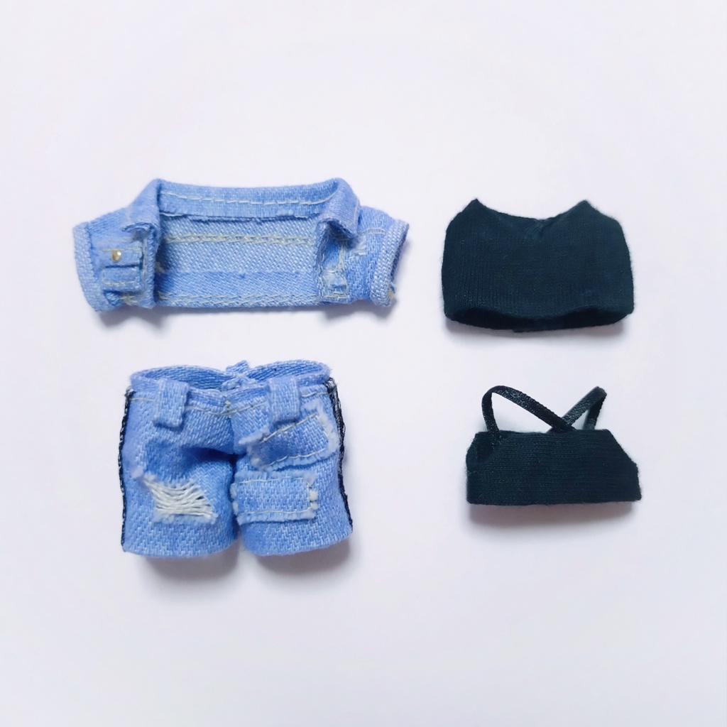 【ぷにサイズ】デニムセットアップ