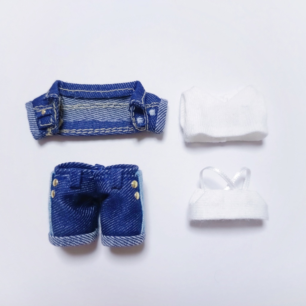 【ぷにサイズ】デニムセットアップ