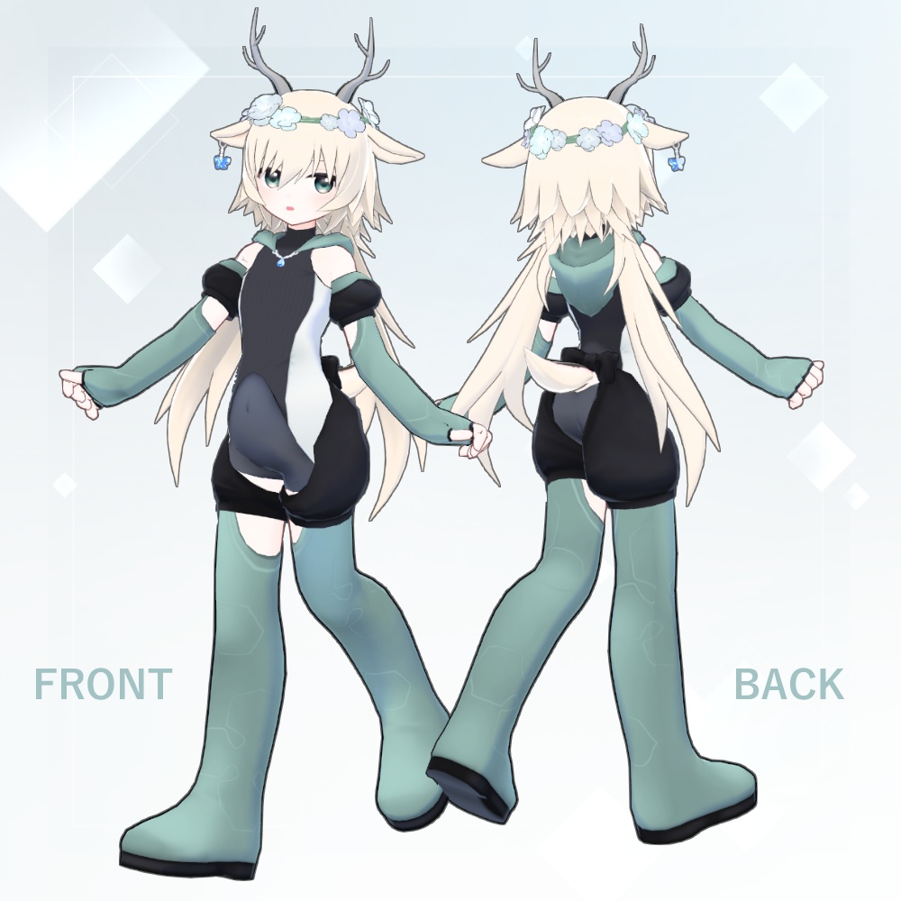 【オリジナル3Dモデル】シュカ