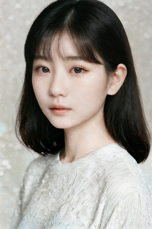 【AIポートレート素材】hero_v3_v6 女性バストアップ 9枚セット