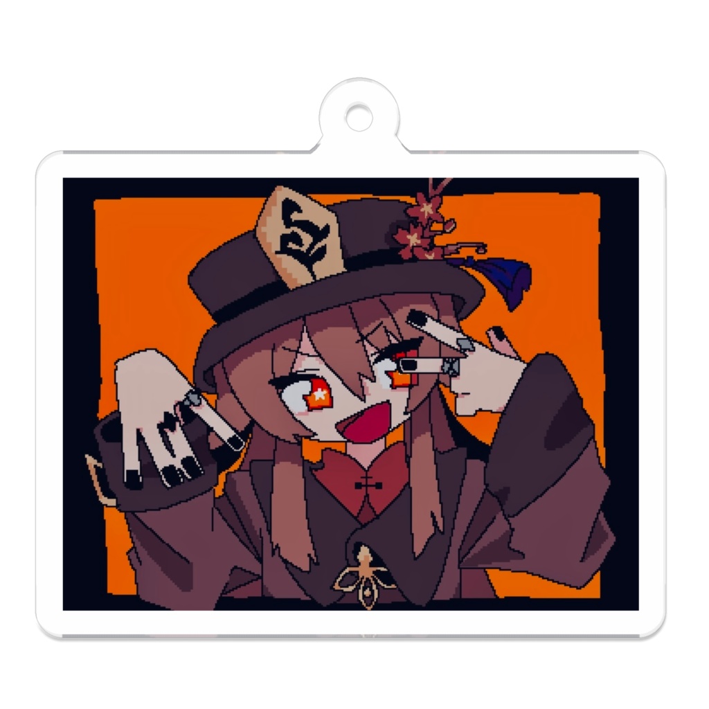 原神 胡桃 アクリルキーホルダー