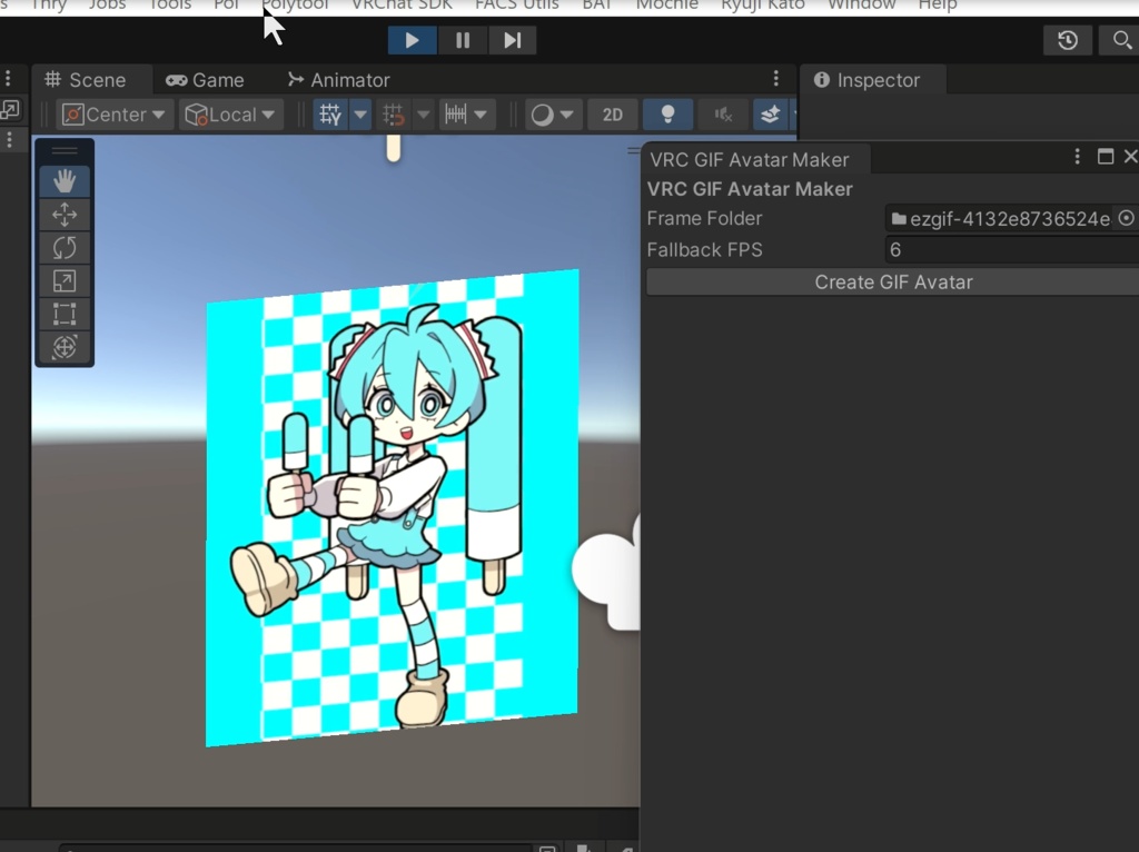 VRChat Animated GIF Avatar Maker [ Quest / PC ]