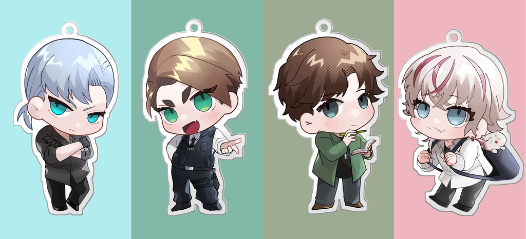 【専用出品】ルーク班 アクリルキーホルダー（4個セット）