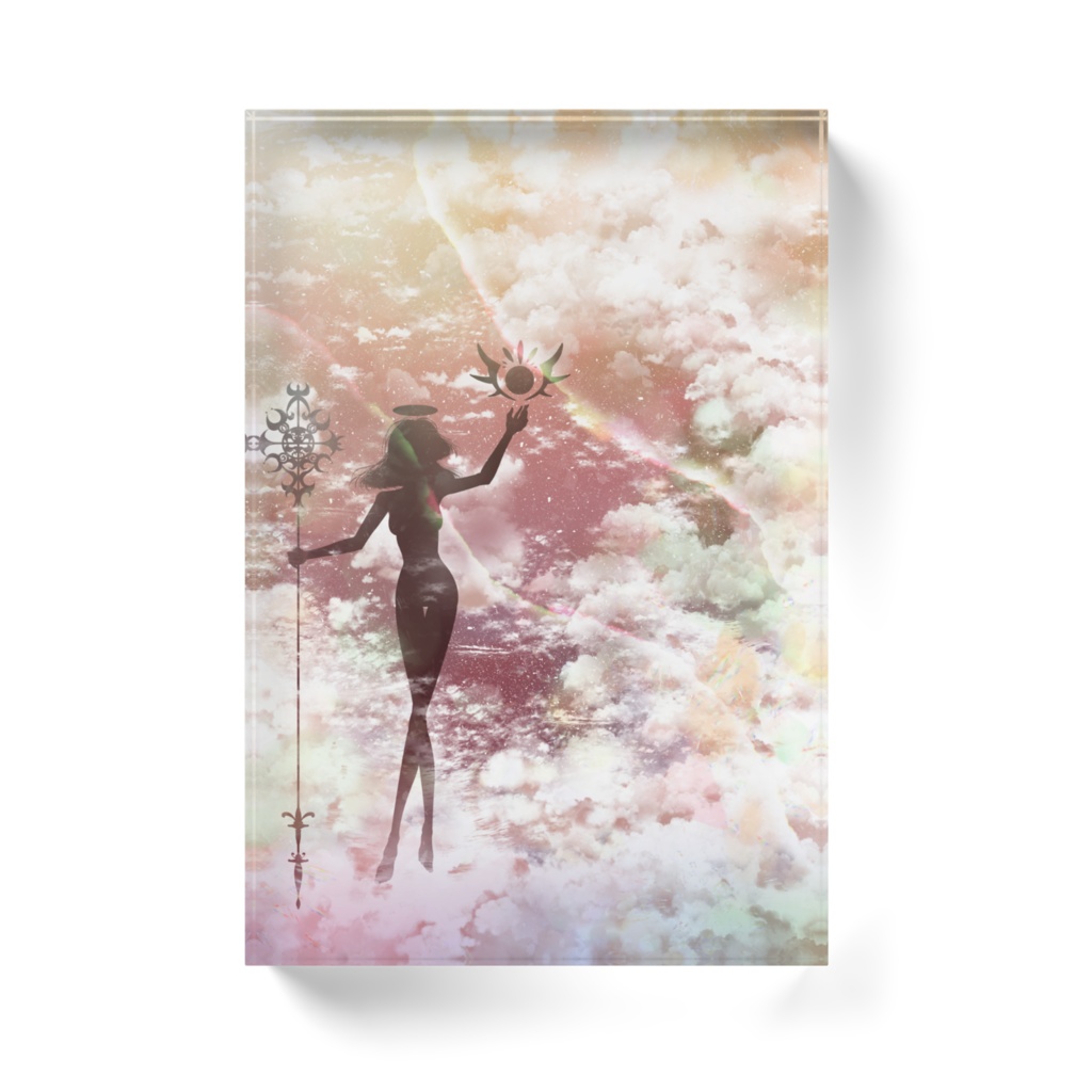 真実の杖アクリルブロック