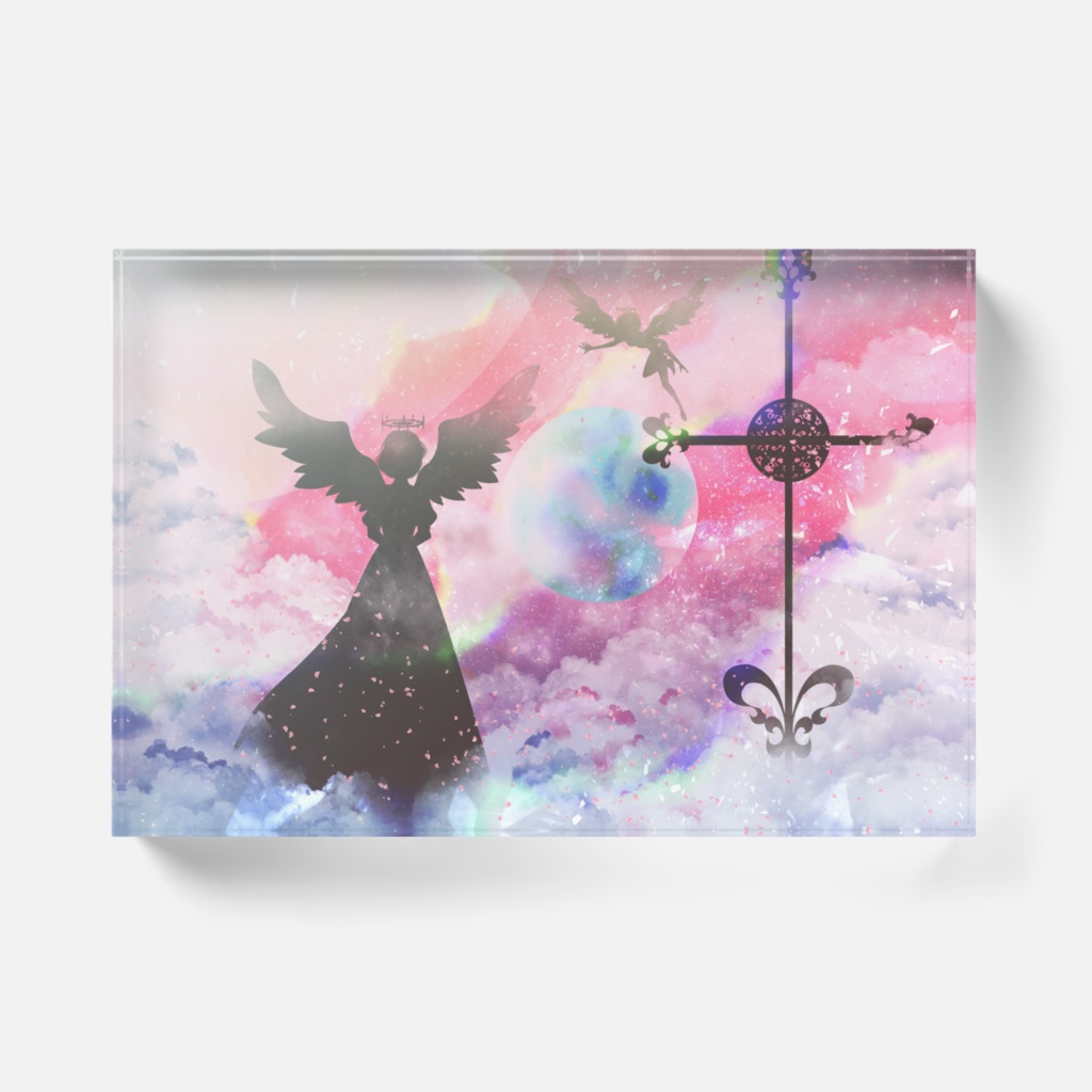 会いに行きたいアクリルブロック