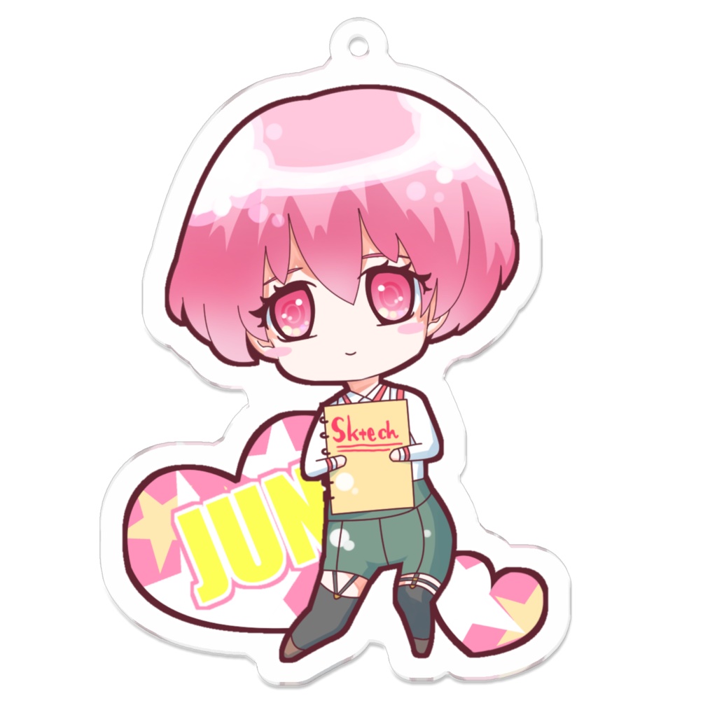 じゅんくんアクリルキーホルダーおりじなるすたいる