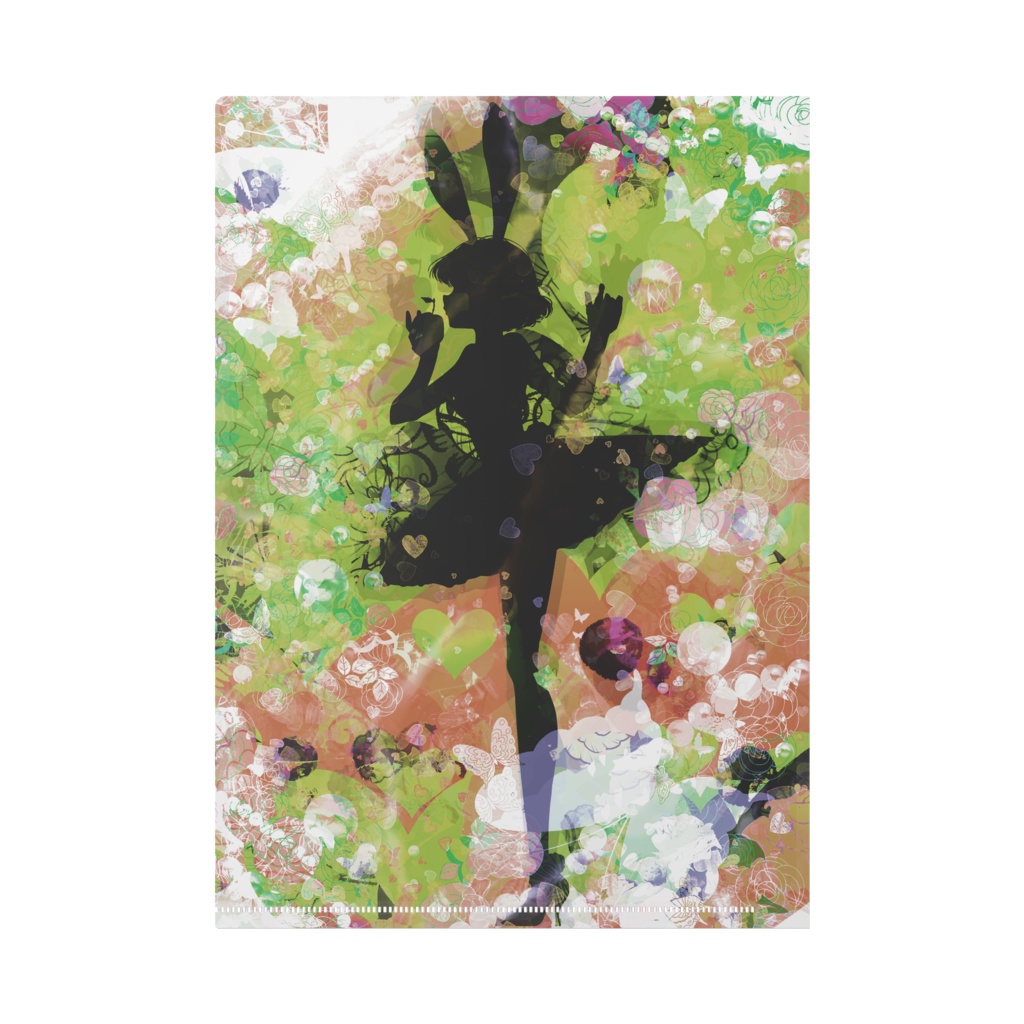 うさ耳少女 A4クリアファイル