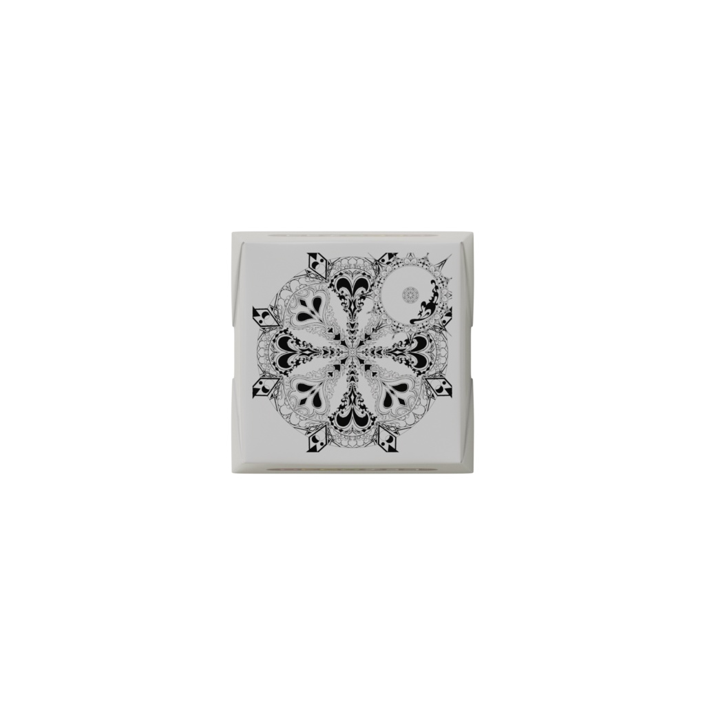 【チョコレート】モノクロ曼荼羅