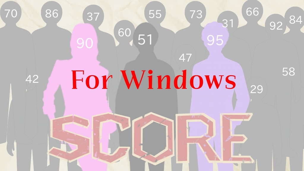 ノベルゲーム『SCORE』Windowsダウンロード版