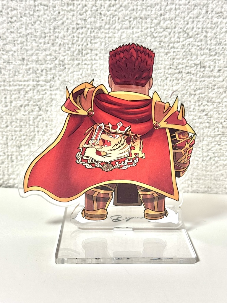 署名付両面アクリルスタンド(ティガルド)