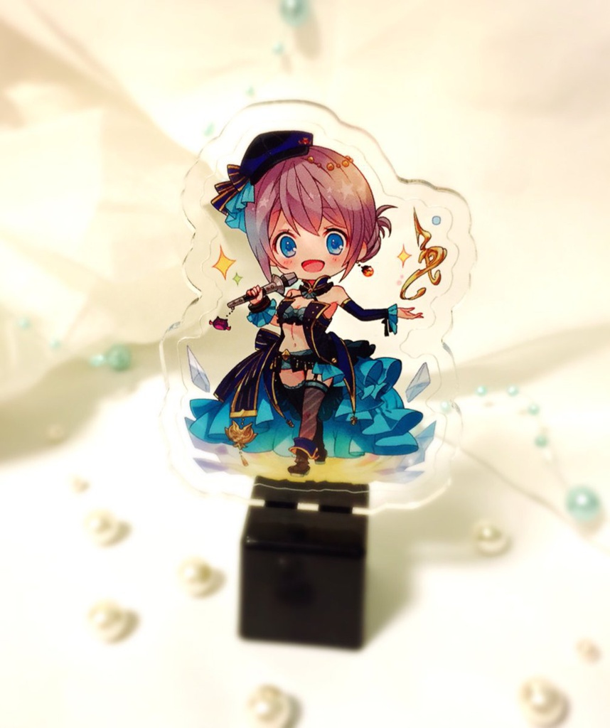 ライトアップアクリルスタンド