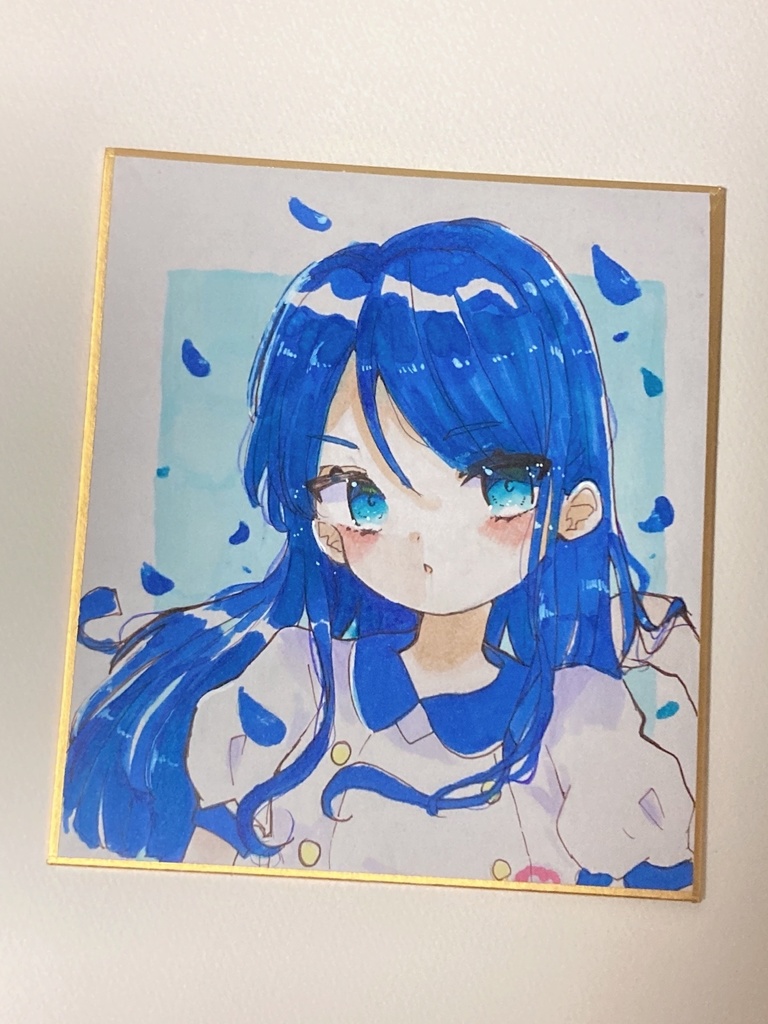 水無月かれんミニ色紙