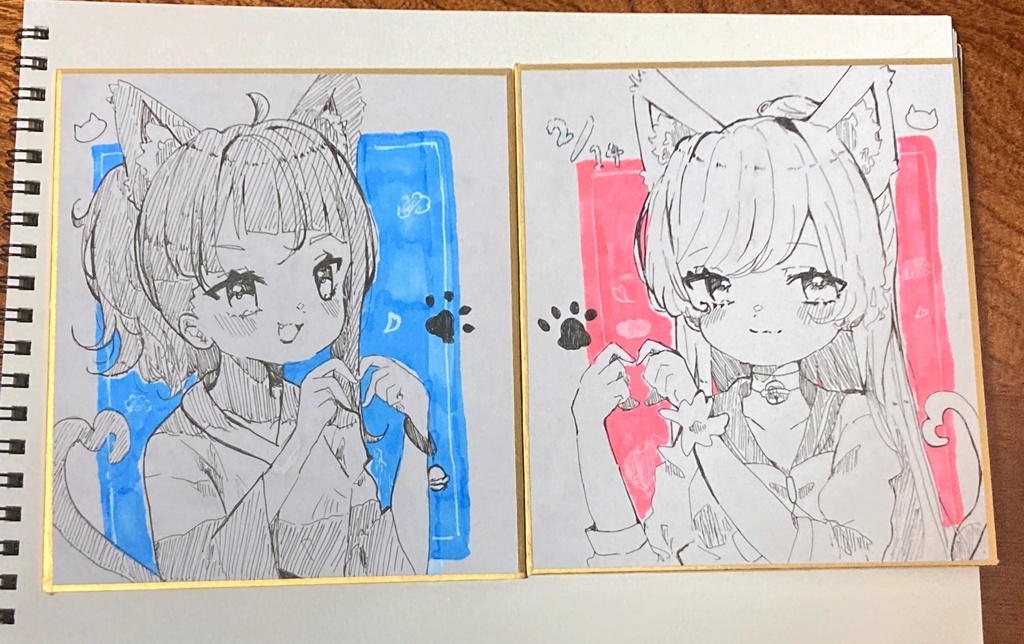 ひろプリミニ色紙