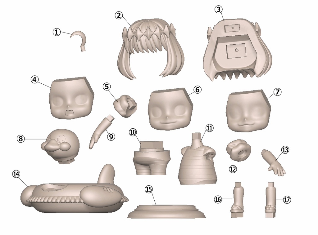 ミニオベロン 水着VerⅡ