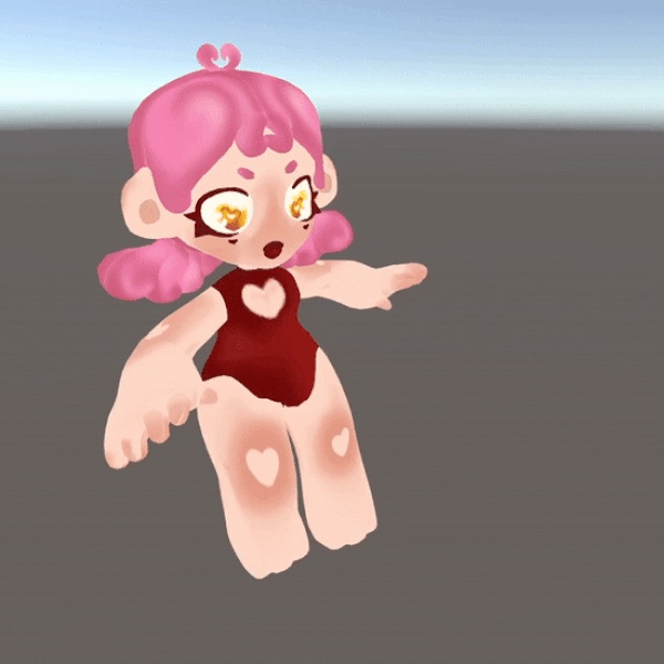 VRChat Avatar - Sweetheart Girl
