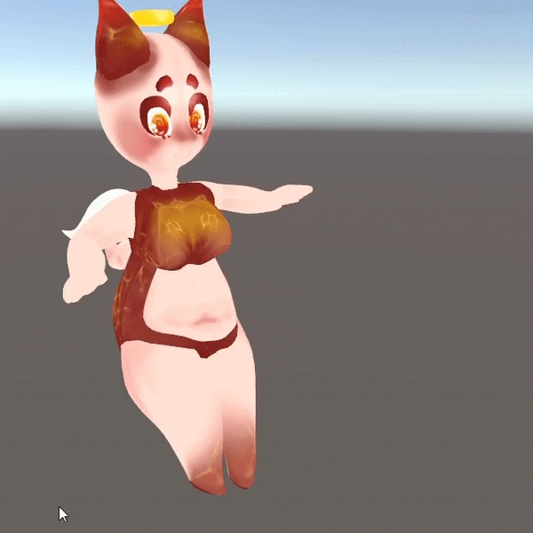 VRChat Avatar - Impish Girl