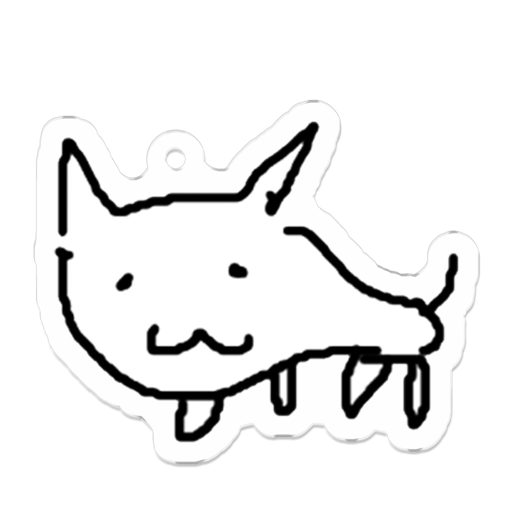やえねこアクリルキーホルダー