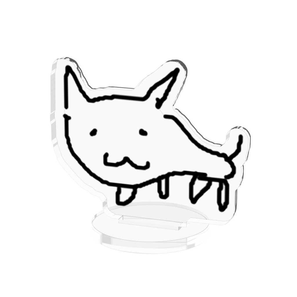 やえねこアクリルフィギュア