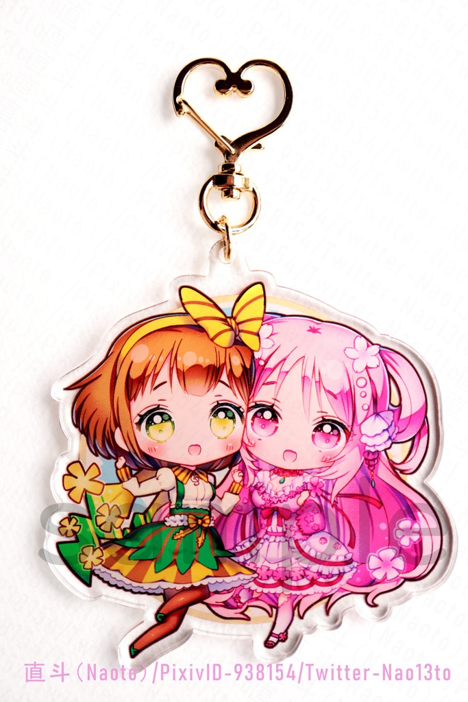 アクリルキーホルダー「サクラ&ツヅミ」