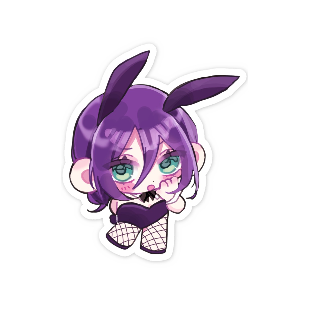 バニーレゼちゃんスマホステッカー
