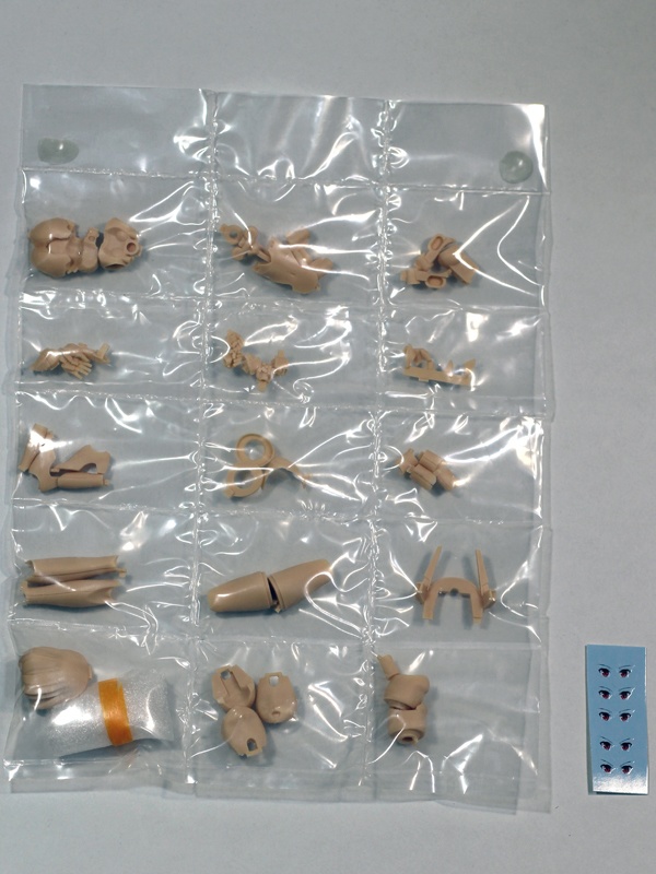 ExcavatorZ 1号ちゃん本体 肌色カラー成形Ver