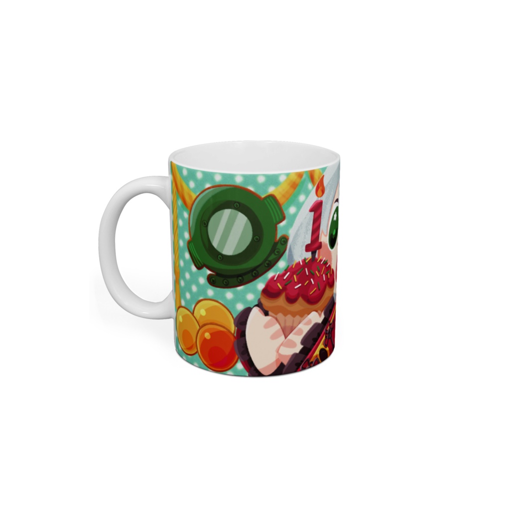 白音セカイ一周年記念マグカップ