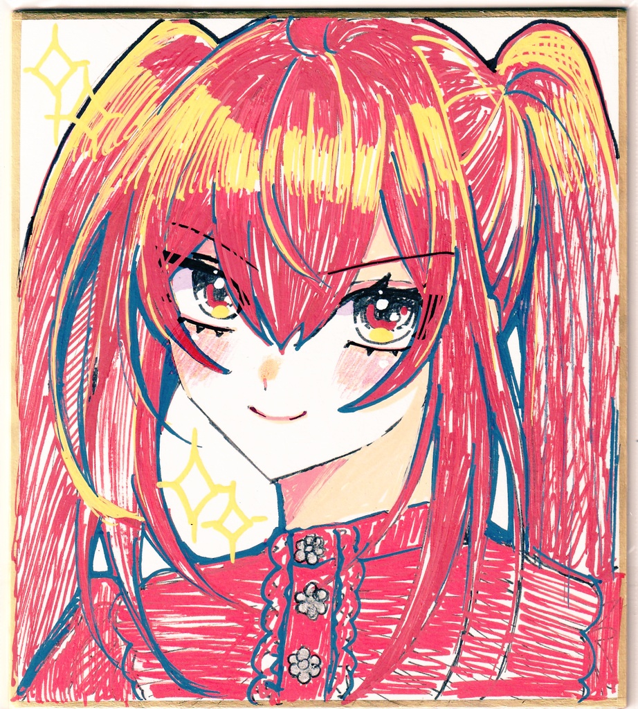 色紙原画（COMITIA150）