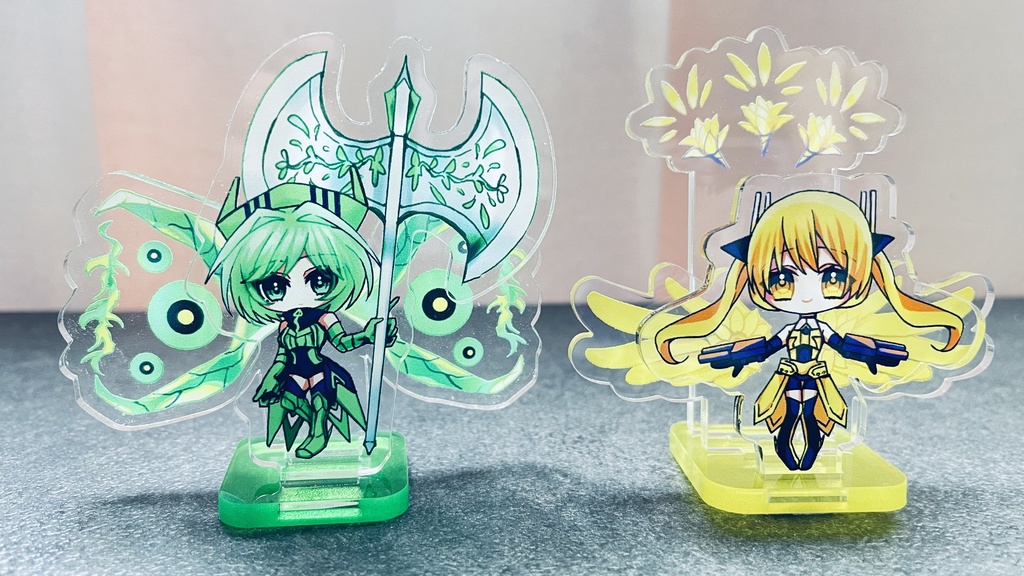 HSADちゃんアクリルジオラマ