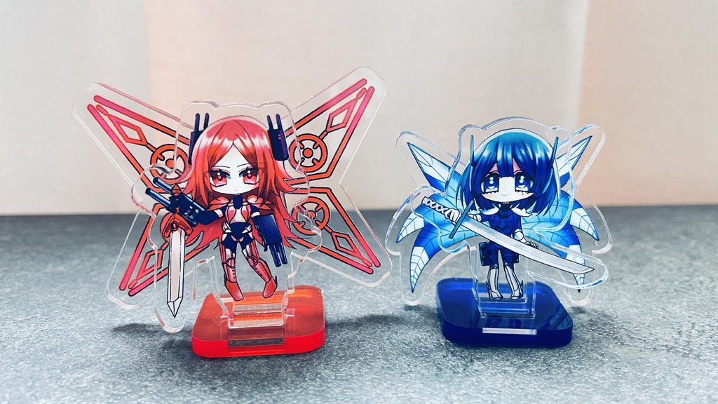HSADちゃんアクリルジオラマ