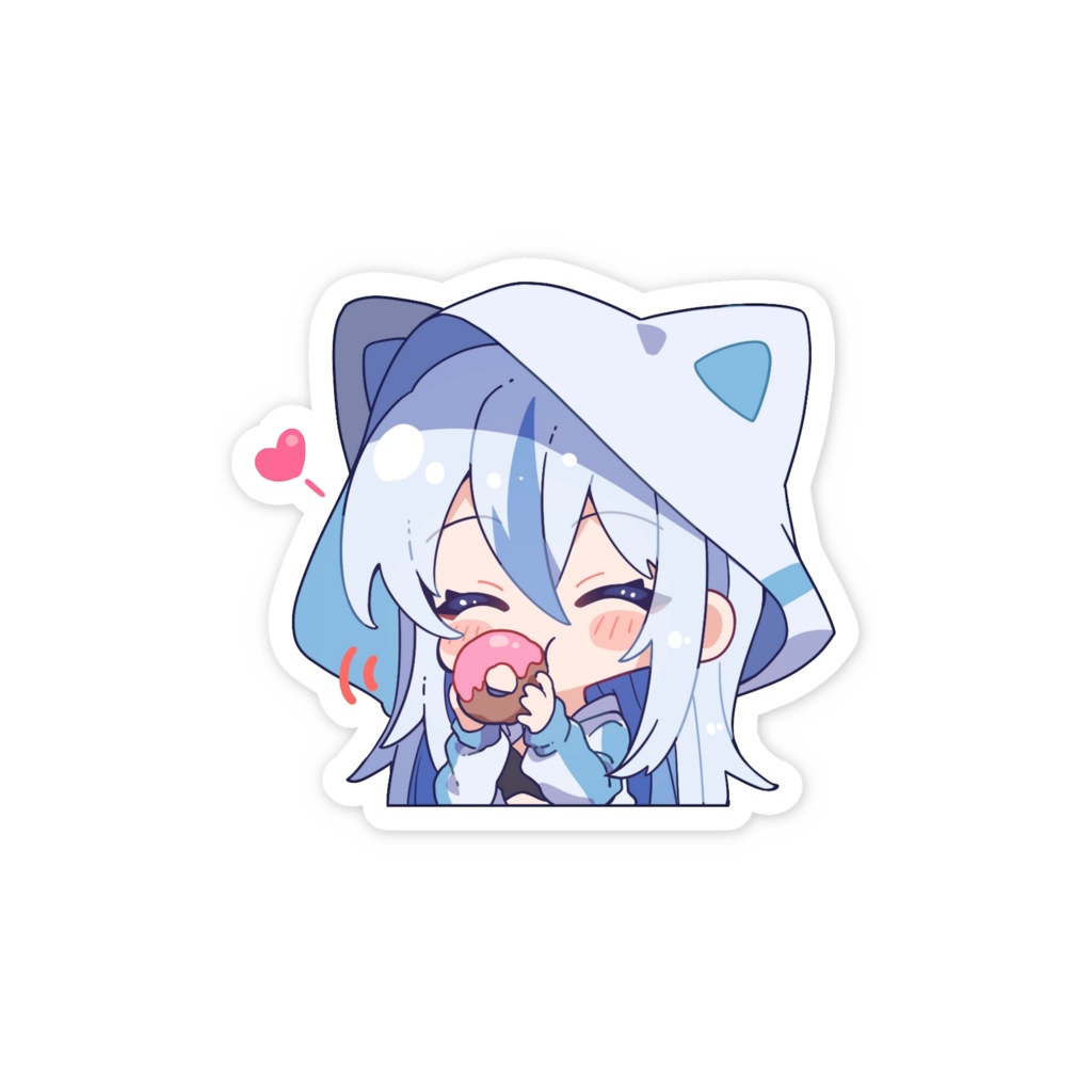 もぐもぐステッカー