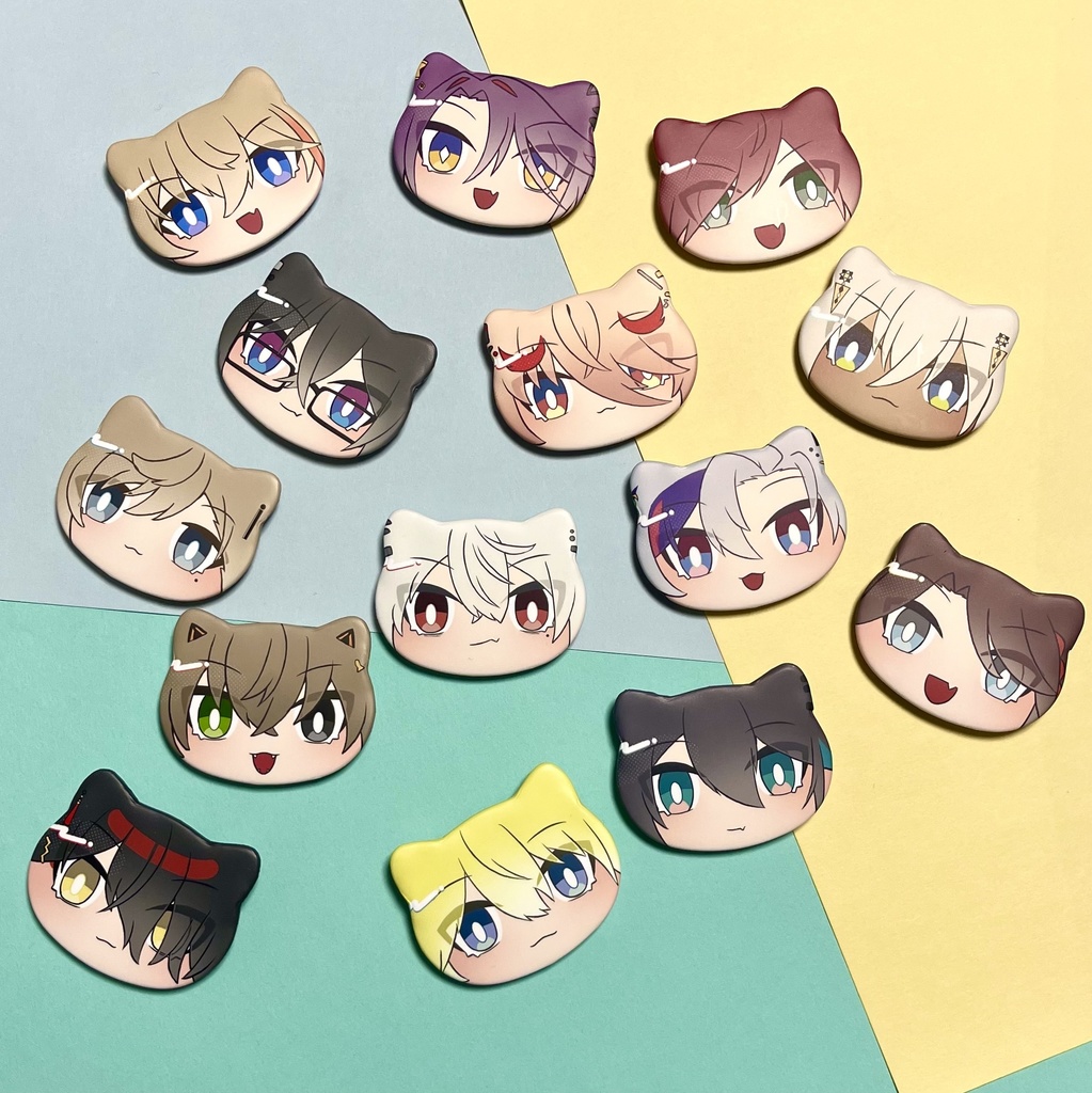 【非公式】ネコミミ缶バッジ